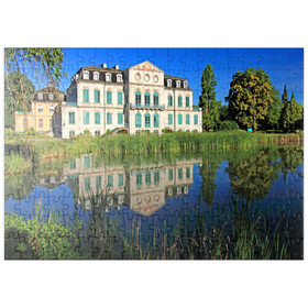 Darstellung des Puzzle Motivs Schloss Wilhelmsthal, Calden nahe Kassel, Hessen, Deutschland - Puzzleteile: 200