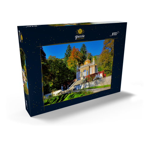 Maurischer Kiosk im Schlosspark, Schloss Linderhof, Oberbayern 1000 Puzzle Schachtel Ansicht2
