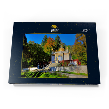 Maurischer Kiosk im Schlosspark, Schloss Linderhof, Oberbayern 1000 Puzzle Schachtel Ansicht3