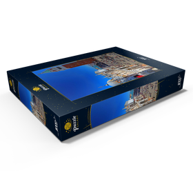 Alternative Darstellung des Puzzle-Motivs Markusplatz mit Markuskirche und Campanile, Venedig, Italien – Puzzleteile: 1000