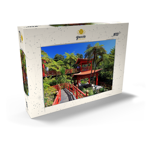 Japanischer Pavillon, Insel Madeira, Portugal 1000 Puzzle Schachtel Ansicht2