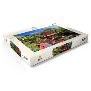 Japanischer Pavillon, Insel Madeira, Portugal 100 Puzzle Schachtel Ansicht1
