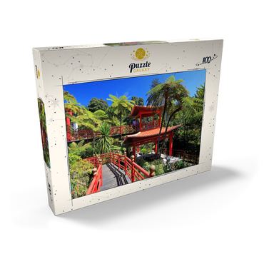 Japanischer Pavillon, Insel Madeira, Portugal 100 Puzzle Schachtel Ansicht2