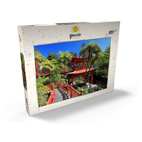 Japanischer Pavillon, Insel Madeira, Portugal 100 Puzzle Schachtel Ansicht2