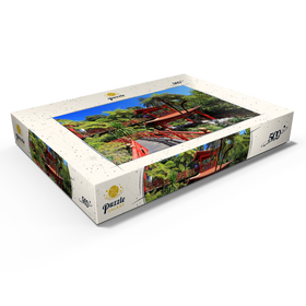 Darstellung des Puzzle Motivs Japanischer Pavillon, Insel Madeira, Portugal - Puzzleteile: 500
