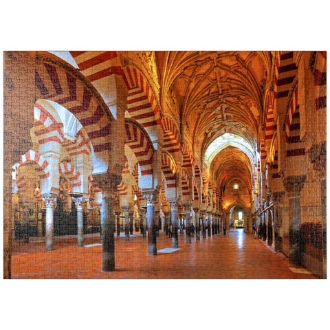 puzzleplate Kathedrale Mezquita de Cordoba in Cordoba, Andalusien, Spanien 1000 Puzzle