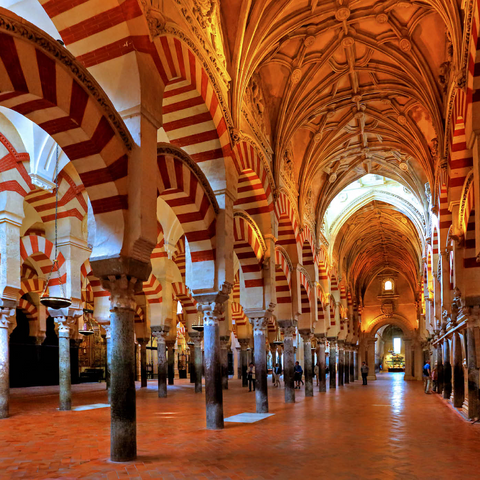 Kathedrale Mezquita de Cordoba in Cordoba, Andalusien, Spanien 1000 Puzzle 3D Modell