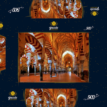 Kathedrale Mezquita de Cordoba in Cordoba, Andalusien, Spanien 500 Puzzle Schachtel 3D Modell