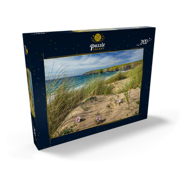 Dünen am Strand von Holywell Bay bei Newquay, Nordküste, Cornwall 200 Puzzle Schachtel Ansicht2