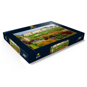 Alternative Darstellung des Puzzle-Motivs Schloss und Barockgarten im Schlosspark Herrenhausen, Hannover – Puzzleteile: 200
