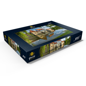 Alternative Darstellung des Puzzle-Motivs Seeweihermauer, Weissenburg – Puzzleteile: 1000