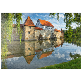Darstellung des Puzzle-Motivs Seeweihermauer, Weissenburg – Puzzleteile: 1000
