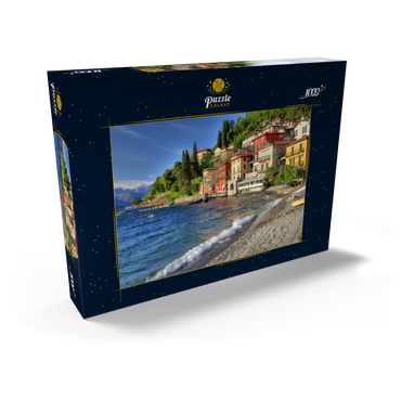 Varenna am Comer See, Provinz Lecco, Lombardei, Italien 1000 Puzzle Schachtel Ansicht2