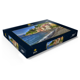 Alternative Darstellung des Puzzle-Motivs Varenna am Comer See, Provinz Lecco, Lombardei, Italien – Puzzleteile: 200