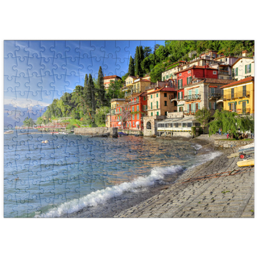 puzzleplate Varenna am Comer See, Provinz Lecco, Lombardei, Italien 200 Puzzle