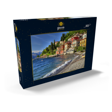 Varenna am Comer See, Provinz Lecco, Lombardei, Italien 500 Puzzle Schachtel Ansicht2