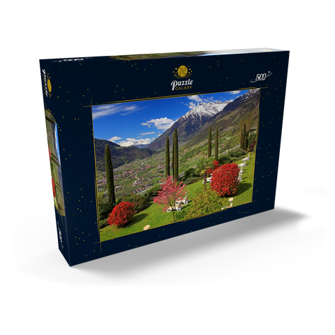 Dorf Tirol, Provinz Bozen, Trentino-Südtirol, Italien 500 Puzzle Schachtel Ansicht2