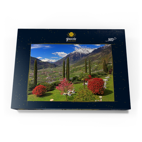 Dorf Tirol, Provinz Bozen, Trentino-Südtirol, Italien 500 Puzzle Schachtel Ansicht3
