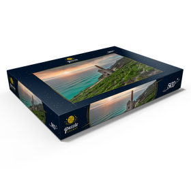 Alternative Darstellung des Puzzle-Motivs Ehemalige Zinnmine, Wheal Coates Mine bei St Agnes, Nordküste, Cornwall – Puzzleteile: 500