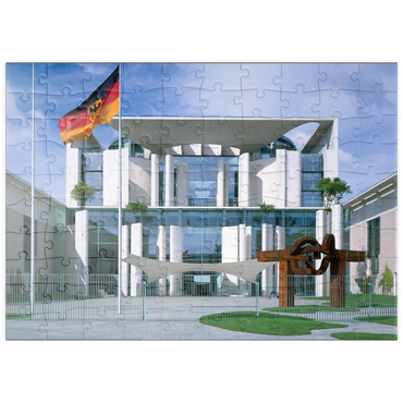 puzzleplate Bundeskanzleramt, Berlin Mitte, Deutschland 100 Puzzle
