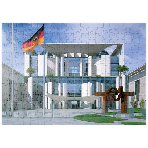 puzzleplate Bundeskanzleramt, Berlin Mitte, Deutschland 200 Puzzle