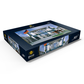 Darstellung des Puzzle Motivs Bundeskanzleramt, Berlin Mitte, Deutschland - Puzzleteile: 500