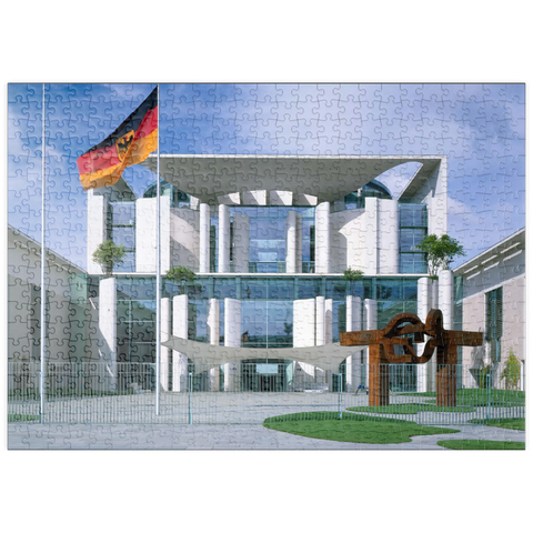 puzzleplate Bundeskanzleramt, Berlin Mitte, Deutschland 500 Puzzle