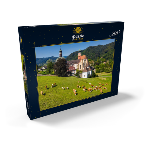 Kloster St. Trudpert im Münstertal im südlichen Schwarzwald 200 Puzzle Schachtel Ansicht2