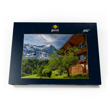 Neue Seilbahn Eiger Express zum Eiger Gletscher (2320m) 1000 Puzzle Schachtel Ansicht3
