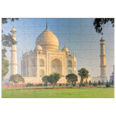 puzzleplate Taj Mahal, Agra, Uttar Pradesh, Indien 100 Puzzle