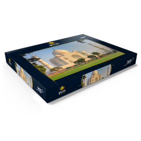 Darstellung des Puzzle Motivs Taj Mahal, Agra, Uttar Pradesh, Indien - Puzzleteile: 200