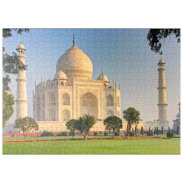 puzzleplate Taj Mahal, Agra, Uttar Pradesh, Indien 500 Puzzle