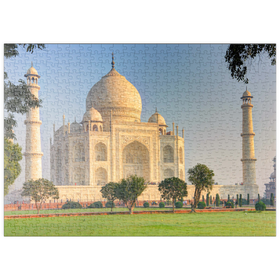 Darstellung des Puzzle Motivs Taj Mahal, Agra, Uttar Pradesh, Indien - Puzzleteile: 500