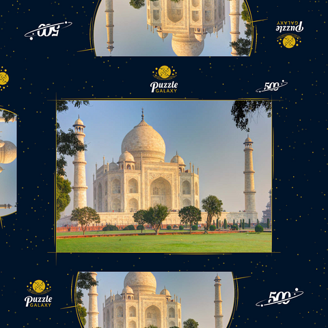 Taj Mahal, Agra, Uttar Pradesh, Indien 500 Puzzle Schachtel 3D Modell