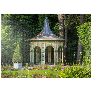 puzzleplate Pavillon in der Parkanlage Altes Schloss Eremitage 1000 Puzzle