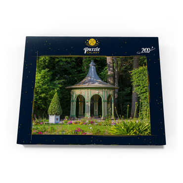 Pavillon in der Parkanlage Altes Schloss Eremitage 200 Puzzle Schachtel Ansicht3