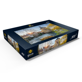Alternative Darstellung des Puzzle-Motivs Altes Rathaus an der Regnitz – Puzzleteile: 1000