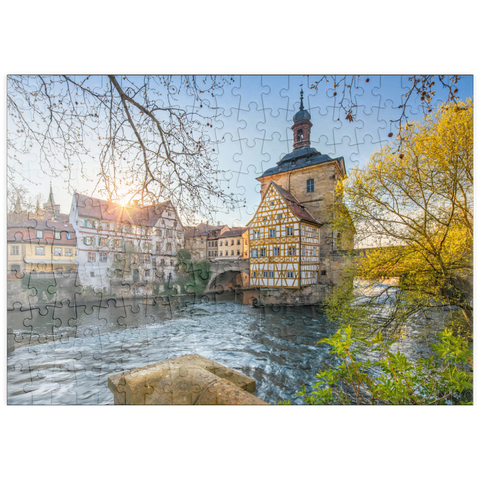 puzzleplate Altes Rathaus an der Regnitz 200 Puzzle
