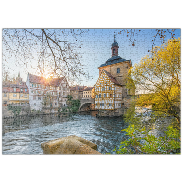 puzzleplate Altes Rathaus an der Regnitz 500 Puzzle