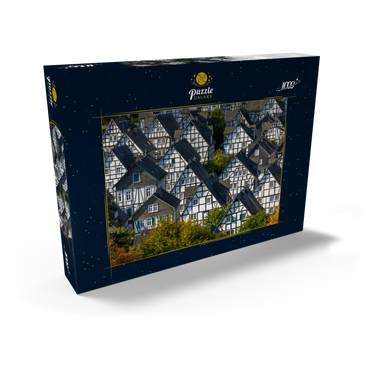 Fachwerkhäuser in der Siedlung Alter Flecken 1000 Puzzle Schachtel Ansicht2