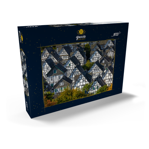 Fachwerkhäuser in der Siedlung Alter Flecken 1000 Puzzle Schachtel Ansicht2