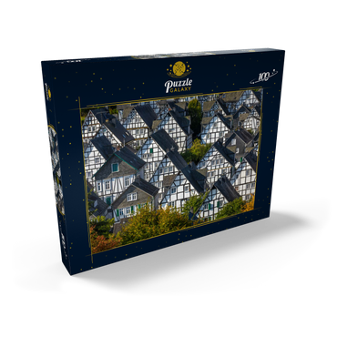 Fachwerkhäuser in der Siedlung Alter Flecken 100 Puzzle Schachtel Ansicht2