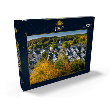 Blick über die Bergmannssiedlung Alter Flecken 100 Puzzle Schachtel Ansicht2