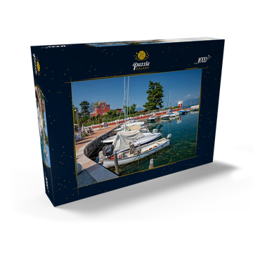 Hafen von Padenghe sul Garda 1000 Puzzle Schachtel Ansicht2