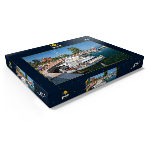 Hafen von Padenghe sul Garda 100 Puzzle Schachtel Ansicht1