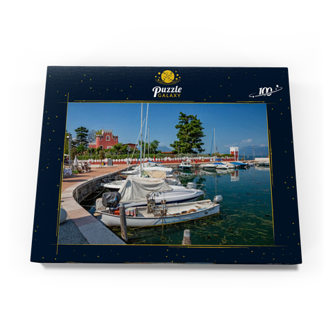 Hafen von Padenghe sul Garda 100 Puzzle Schachtel Ansicht3