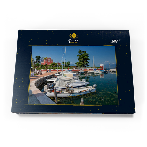 Hafen von Padenghe sul Garda 500 Puzzle Schachtel Ansicht3