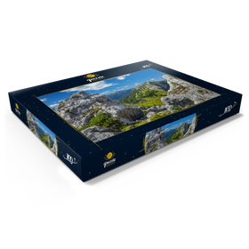 Darstellung des Puzzle Motivs Landschaft am Teufelstättkopf (1758m) - Puzzleteile: 100