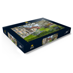 Darstellung des Puzzle Motivs Kloster und Schloss Salem - Puzzleteile: 100