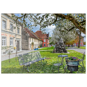 Darstellung des Puzzle Motivs Kloster und Schloss Salem - Puzzleteile: 100